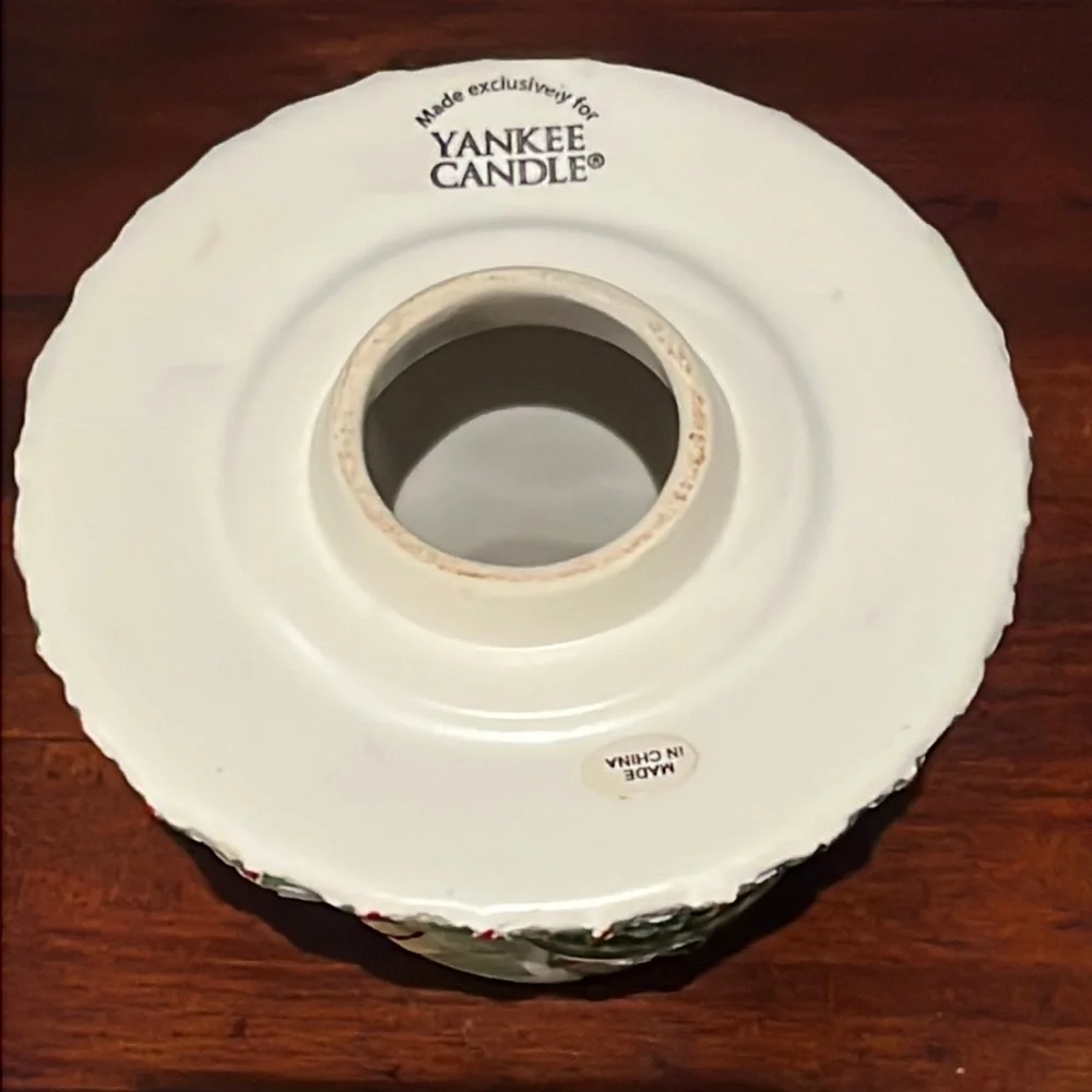 Yankee Candle Small Topper Shade Snowmen Pine